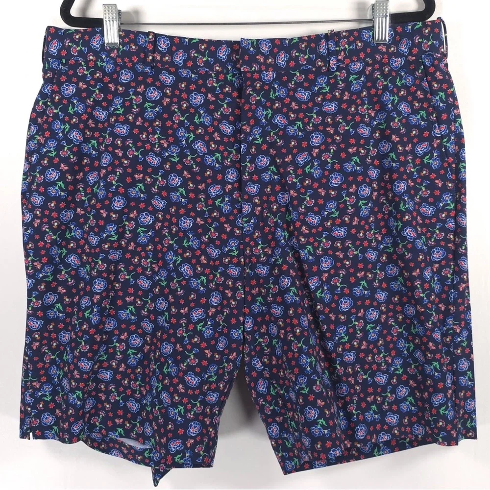 NWT POLO GOLF RALPH LAUREN‎ Classic Fit Stretch Trunk Shorts Ivy Floral Size 38